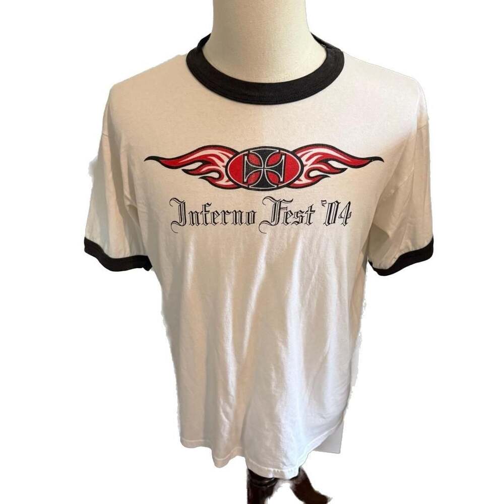 Augusta Sportswear Inferno Fest '04 Vintage Style Ringer T-Shirt